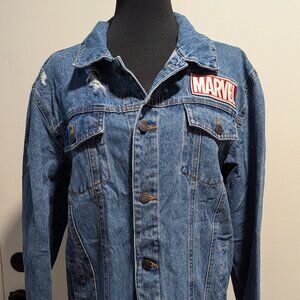 Marvel SDCC 2023 Exclusive Denim Jacket — Distressed Jean Jacket — Rare Limited